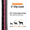Durable Slip Lead Dog Leash 6FT